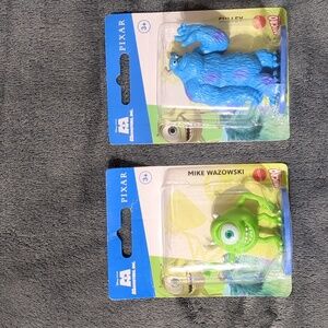 Monsters Inc Micro Collection by Mattel (2 set)